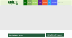 Desktop Screenshot of oasisemployment.com