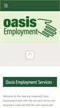 Mobile Screenshot of oasisemployment.com