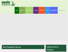 Tablet Screenshot of oasisemployment.com